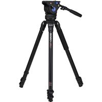 Benro A373F Series 3 Alu Single Leg Video Tripod w BV6 Fluid Head Kit