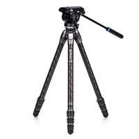 Benro Tortoise 24CLV Carbon Fibre Tripod With S4PRO Video Head Kit