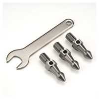 Benro SF001 Stainless Steel Spiked Feet Set of Three