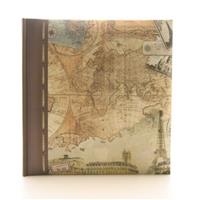 Kenro Holiday Old Map Design 6x4 Photo Album