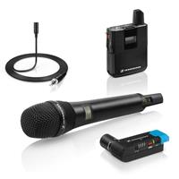 Sennheiser AVX-Combo SET Wireless Lavalier and Handheld Microphone Kit