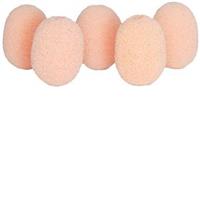 Rycote Lavalier Foams Beige (1 pack of 5)