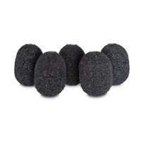 Rycote Lavalier Foams Black 1 pack of 5