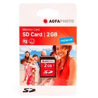 AgfaPhoto 2GB SDHC UHS-1 Class 10 SD Memory Card Open Box