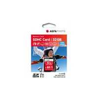 AgfaPhoto 32GB SDHC UHS-1 U1 V10 Memory Card