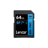 Lexar 64GB SD UHS-I 800x Pro 150MB/s Open Box