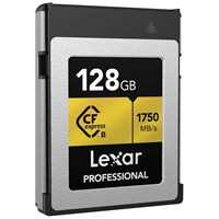 Lexar Professional 128GB CFexpress Type B Card Gold Series Open Box