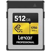 Lexar Professional 512GB CFexpress Type B Card Gold Series