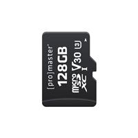 ProMaster Performance 128GB Micro SDHC V30 with Adapter Open Box