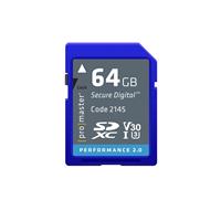 ProMaster Performance 64GB SDHC V30 2.0 Memory Card