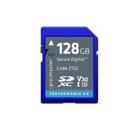 ProMaster Performance 128GB SDHC V30 2.0 Memory Card Open Box