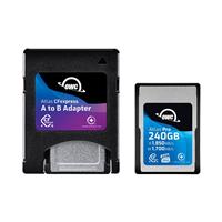 OWC Atlas Pro 240GB CFexpress 4.0 Type A Card VPG200 With A-B Adapter