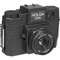 Holga 120N Film Camera Black