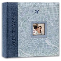 Swains Map Our Travel Blue 200 4x6 Album