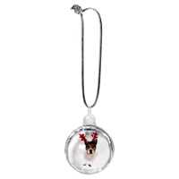 Adventa Mini Spherical Clear Bauble