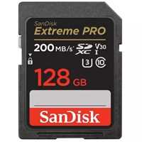 SanDisk 128GB Extreme PRO 200MB/s UHS-I SDXC Memory Card Open Box