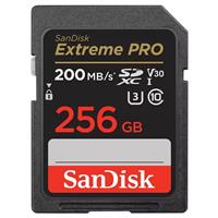 SanDisk 256GB Extreme PRO 200MB/s UHS-I SDXC Memory Card Open Box