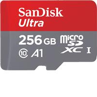 SanDisk 256GB Ultra Micro SD (SDXC) 100MBs + Adapter