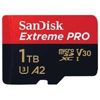 SanDisk 1TB Extreme PRO 200MB/s A2 UHS-I microSDXC with SD Adapter