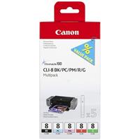 Canon CLI-8 BK/PC/PM/R/G Multi Pack