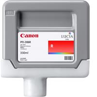 Canon PFI-306R Red Pigment Ink Tank Cartridge - 330ml