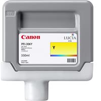 Canon PFI-306Y Yellow Pigment Ink Tank Cartridge - 330ml