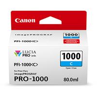 Canon PFI-1000 Cyan Ink Cartridge