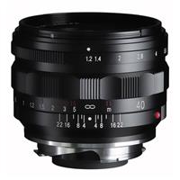 Voigtlander 40mm f/1.2 VM Nokton II Aspherical Lens