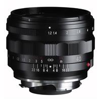 Voigtlander 40mm f/1.2 VM Nokton II Aspherical Lens Refurbished