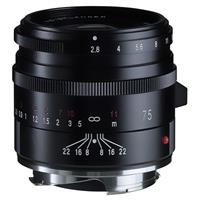 Voigtlander 75mm f/2.8 VM Apo-Skopar Lens Black