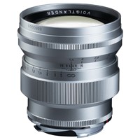 Voigtlander 75mm f/1.5 Nokton Aspherical Vintage Line Silver - VM Mount