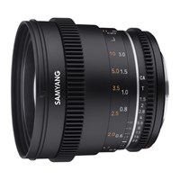 Samyang 50mm T1.5 VDSLR  MK2 - Canon M