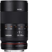 Samyang 100mm f/2.8 ED UMC Macro Lens Fujifilm X
