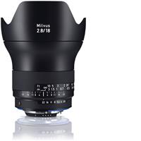 Zeiss Milvus 18mm f/2.8 Distagon T* ZF.2 Lens Nikon F