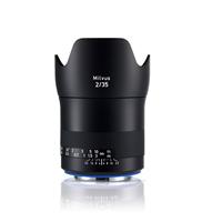 Zeiss Milvus 35mm f/2 Distagon T* ZE Standard Prime Lens Canon EF