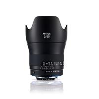 Zeiss Milvus 35mm f/2 Distagon T* ZF.2 Standard Prime Lens Nikon F