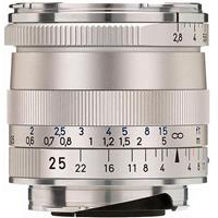 Zeiss Biogon T* 25mm f/2.8 ZM Lens Silver Leica M