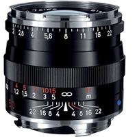 Zeiss Planar T* 50mm f/2 ZM Lens Black Leica M