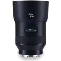 Zeiss Batis 85mm f/1.8 Telephoto Lens Sony E