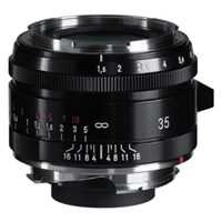 Voigtlander Nokton 35mm f/1.5 VM ASPH Type II Vintage Line Lens Black