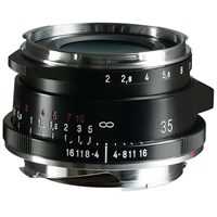 Voigtlander 35mm f/2 VM ASPH Ultron Vintage Line Type II Lens Black