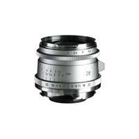 Voigtlander 28mm f2 VM Ultron Vintage Line ASPH Type II Silver Lens