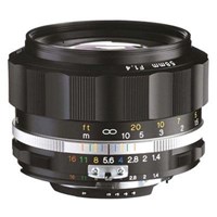 Voigtlander 58mm f/1.4 SL II-S Nokton Lens Black Nikon F Mount