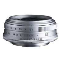 Voigtlander 18mm f2.8 Color-Skopar Fujifilm  X Mount Lens Silver