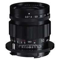 Voigtlander 50mm f/3.5 Apo-Lanthar VM Type II Black Paint Lens