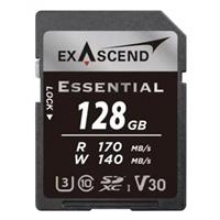 Exascend Essential 128GB SDXC UHS-I V30 W140MB/s Memory Card