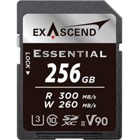Exascend Essential 256GB SDXC UHS-II V90 W260MB/s Memory Card