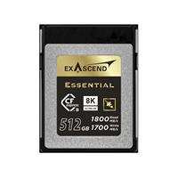 Exascend Essential 512GB CFexpress Type-B W1700MB/s Memory Card