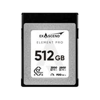 Exascend Element Pro 512GB CFexpress 4.0 Type-B Memory Card