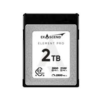 Exascend Element Pro 2TB CFexpress 4.0 Type-B Memory Card